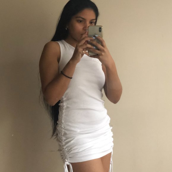 Garage Ruched Tank Top Dress - Picture 2 of 3